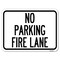 Signmission No Parking Fire Lane Heavy-Gauge Aluminum Rust Proof Parking Sign, 18" x 24", A-1824-23622 A-1824-23622 - alternate 1